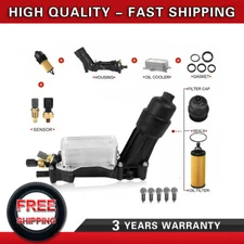 Oil Filter Cooler Housing Assembly Adapter Fit For Chrysler Dodge Jeep Ram 3.6L