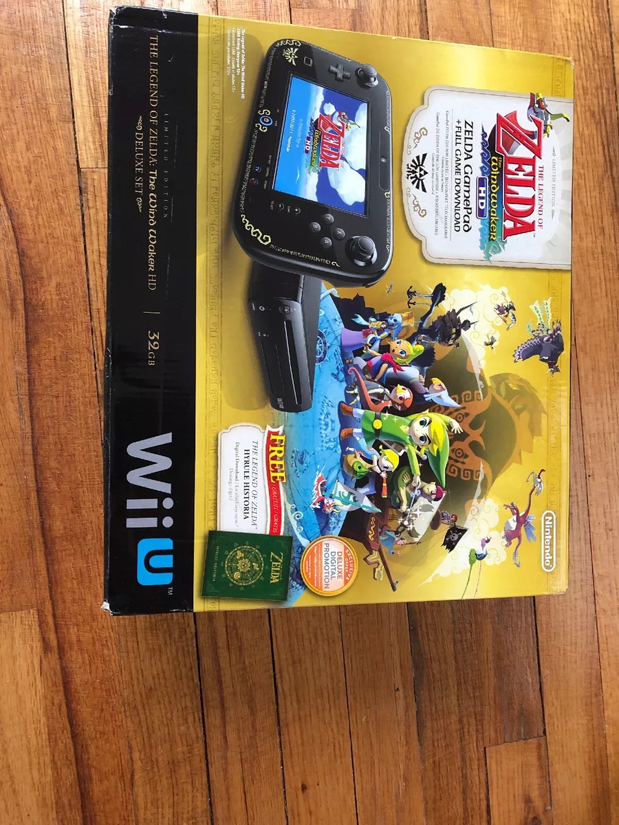 Legend of Zelda: The Wind Waker HD Limited Edition(Wii U, 2013) for sale  online