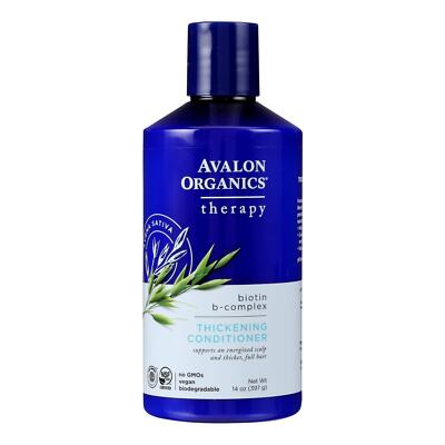 Avalon Organics Conditioner Biotin B Complex Thickening 14oz (Pack of 3)