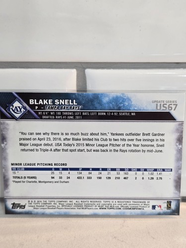 2016 Topps Series 1, 2, Update, Holiday Rookies/Vets/Parallels/Variations U Pick - Picture 263 of 465