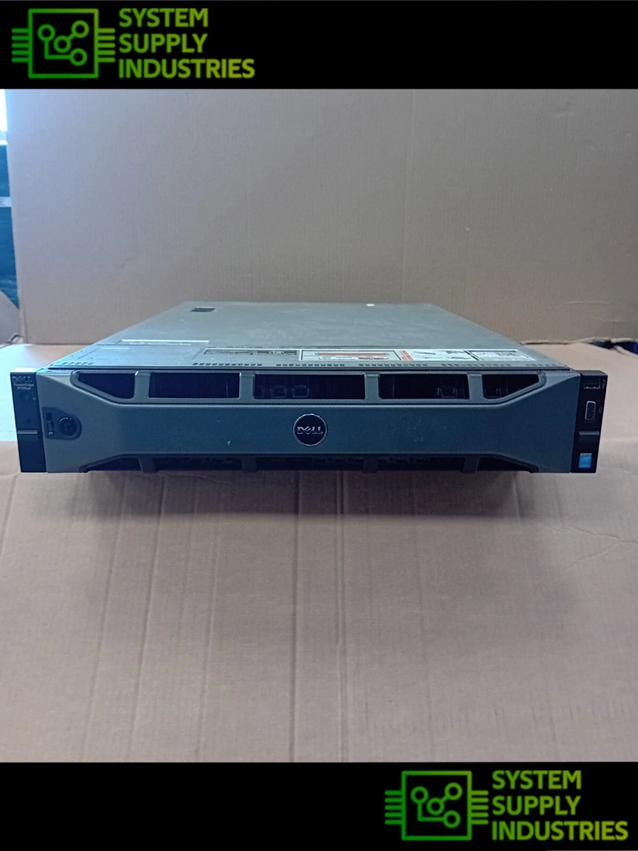 Serveur Dell PowerEdge R730 2U, 2x Xeon E5-2620 V4, 32 Go DDR4, H330 SAS, 3 Ans Garantie