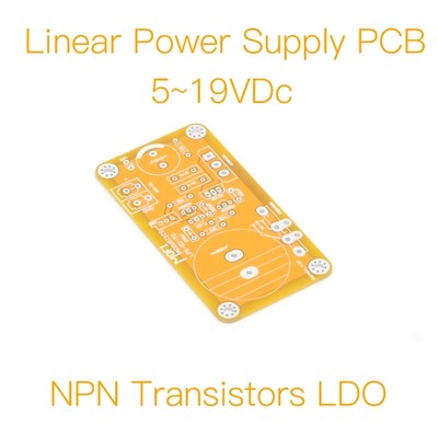 1pc TeraDak Circuit LPS-02- Linear Power Supply (SingleRail) 5-19VDC 4A-PCB