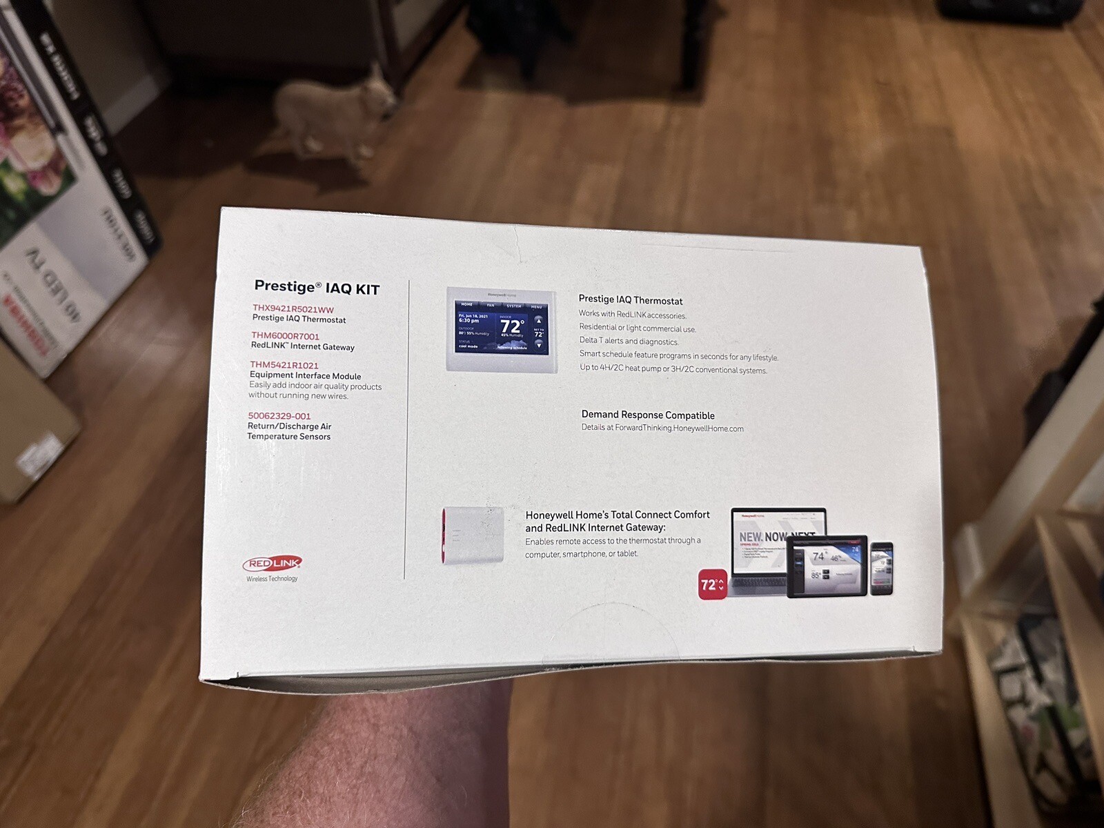 Honeywell YTHX9421R5127WW Prestige 2 wire includes gateway