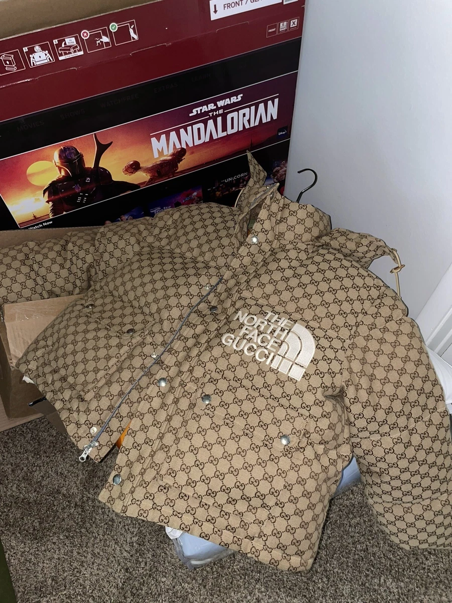 Gucci X North Face Gucci Puffer Jacket In XXL And 3XL