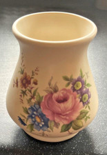 THE AXE VALE POTTERY DEVON SMALL FLORAL VASE sale