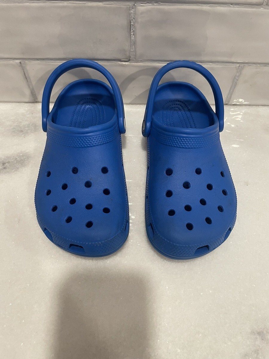 Crocs Unisex-Adult Classic Clogs Royal Blue Slip On 5M/7W | eBay display picture 3