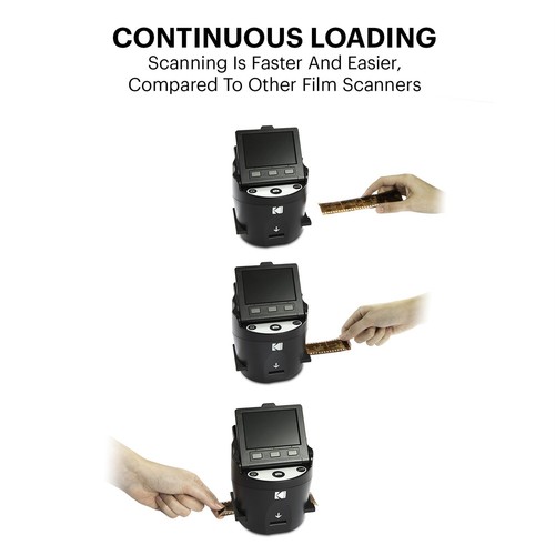 KODAK SCANZA Digital Film & Slide Scanner – Converts 35mm, 126, 110, Super 8 & 8 - Picture 5 of 8