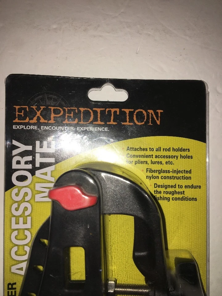 Accesorio para soporte de caña de pescar Expedition compañero se fija a soporte alicates señuelos-NUEVO Foto 4 de 4