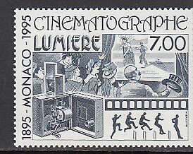 Monaco - Correo 1995  Yvert 1998 ** Mnh   Centenario del cine