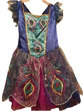 Halloween Girls Peacock Princess Costume