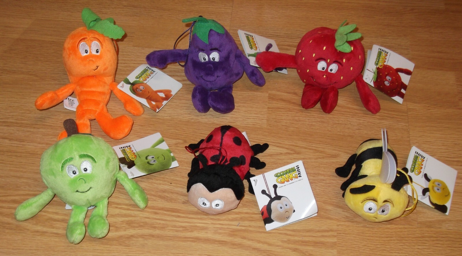 Die Frische Bande Plüschtiere Kuscheltiere 6 Stück LIDL 2019 Neu eBay