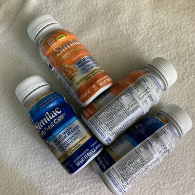 SIMILAC 360 Total Care Sensitive Infant Formula 4 8oz Bottles Ready Feed 5/2024