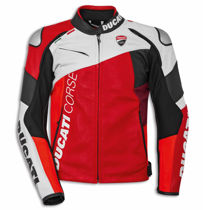 Ducati Dainese Corse DC C6 Men's Motorcycle Leather Jacket | eBay
