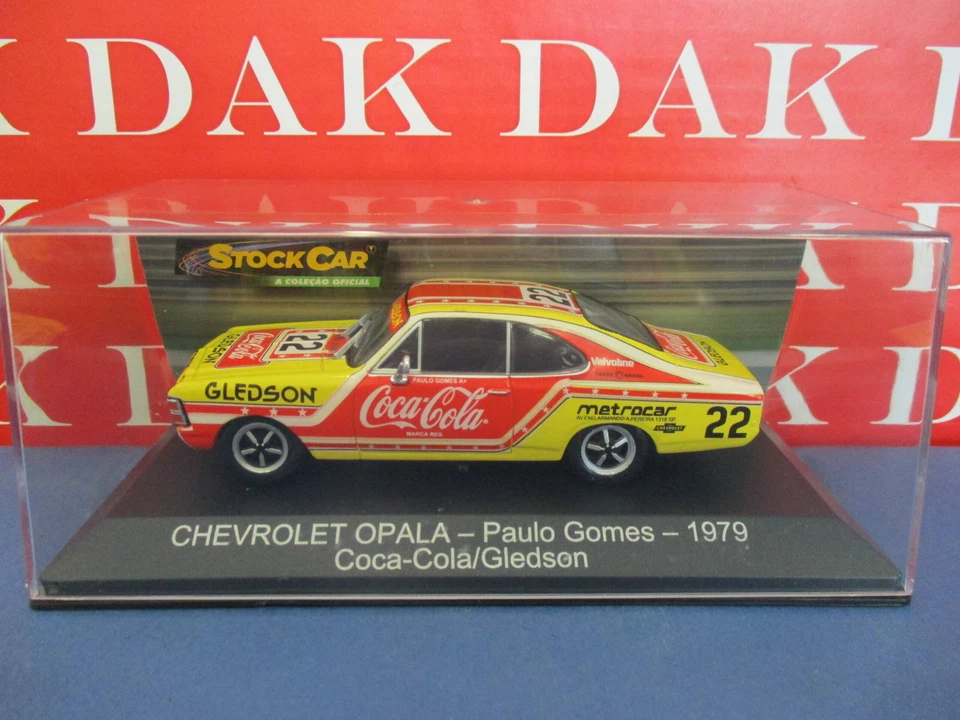 Die cast 1/43 Modellino Auto Chevrolet Opala Coca-Cola 1979 P. Gomes - Immagine 4 di 4