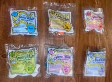 Vintage Disney McDonald's 1992 Happy Meal Snow White and the Seven Dwarfs Lot 6