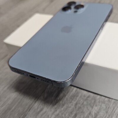 Apple iPhone 13 Pro Max - 128GB - Blue - (AT&T) Excellent