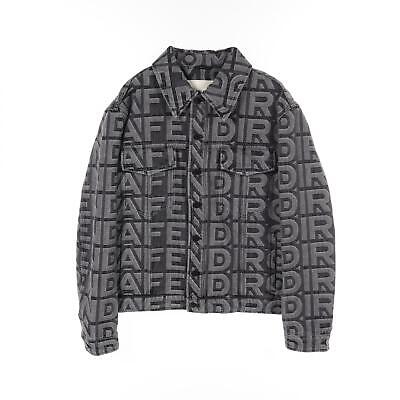 FENDI× MARC JACOBS Denim Jacket FW1027 AM6P cotton Gray Used FENDI× MARC JACOBS Denim Jacket FW1027 AM6P cotton Gray Used
