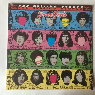 Rolling Stones-Some Girls-Vinyl Record -LP-Czech Republic Rrint-New-Sealed