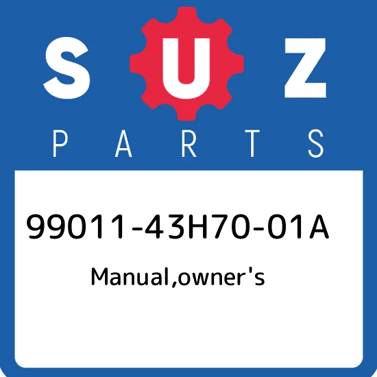 MANUAL, OWNER'S (ENGLISH)