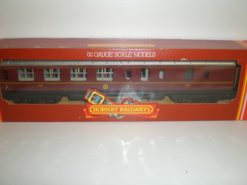 Hornby R475 L.M.S. 3 Bremsen 3. Reisebus 5644 Crimson Lake | Zustand: New