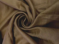 Brown Crinkle Linen Blend - Lovely for Suits, Blazers, etc. - from Italy