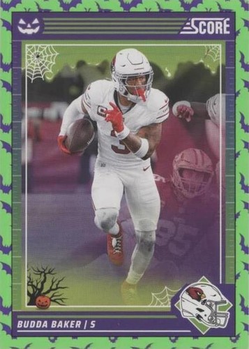 Budda Baker 2024 Panini Score-A-Treat Green Bats #1 Arizona