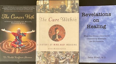 3 Books on Mind-Body Healing: Cancer Path/Cure Within/Revelations on Healing