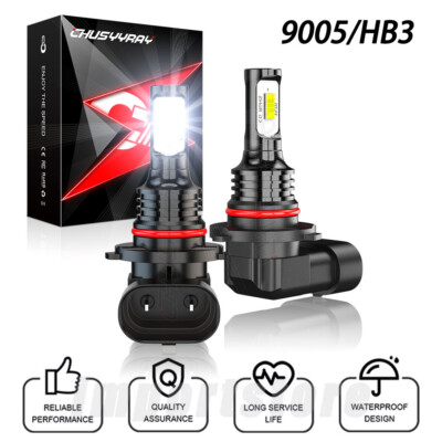 9005 High Light Beam Fit Toyota Corolla 2005 - 2008 LED Headlight Bulbs 6000K