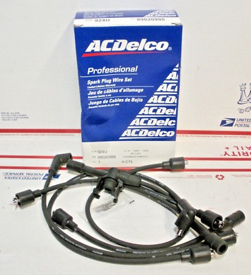 ACDelco Pro 7mm Spark Plug Wire Set - 924U fits 83-84 Renault Alliance 1.4L-L4