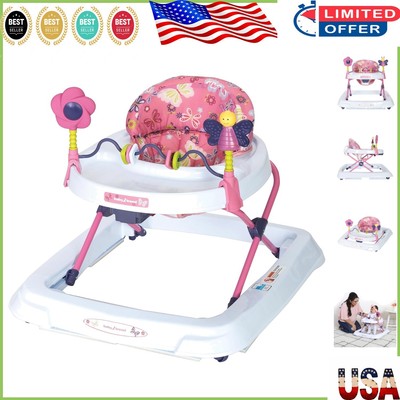 Portable Emily Activity Walker - High Back Padded Seat & Easy-to-Store Design