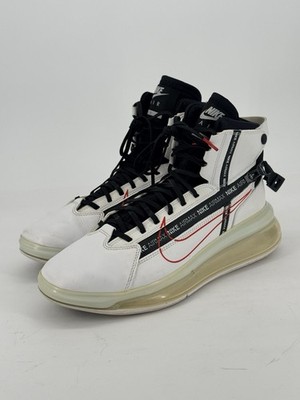 Nike Air Max 720 Saturn White Black University Red AO2110-100 Men's Size 12