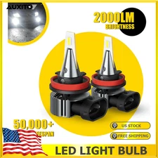 2 CANBUS LED Fog Light Bulb H8 H9 H11 Fog Light 6500K Xenon White Auto Car Parts
