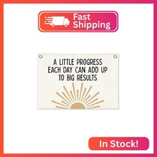 STHTTSW Boho Classroom Canvas Banner, Neutral Classroom Must Haves Wall Decor, W