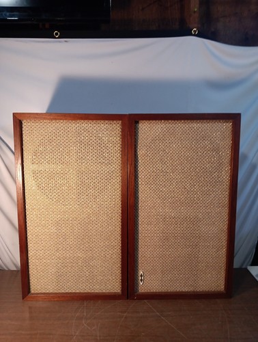 Vintage Heathkit Floor Speakers - Tested Working Unknown Model