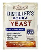 Still Spirits Distiller's Yeast Vodka 20g - Does not contain Alcohol