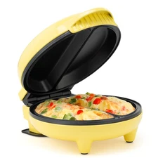 Stainless Steel 2 Section Omelet & Frittata Maker, Non Stick Coating, Easy To...