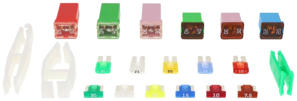 Kit de fusíveis de emergência Littelfuse 00940569ZPA Hyundai Genesis MINI JCASE MICRO2 ajuste - Imagem 4 de 4