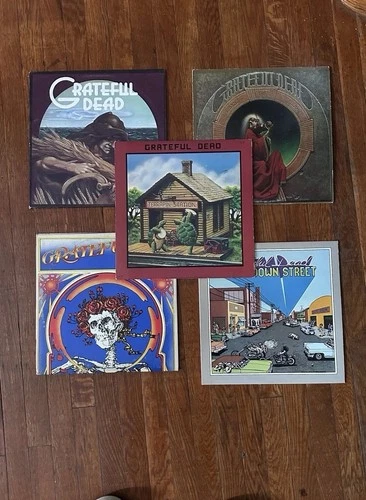 Grateful Dead Vinyl Lot 5 LPs