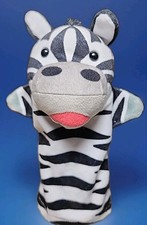 Melissa Doug Safari Buddies - Zebra Hand Puppet - Zoo Friends