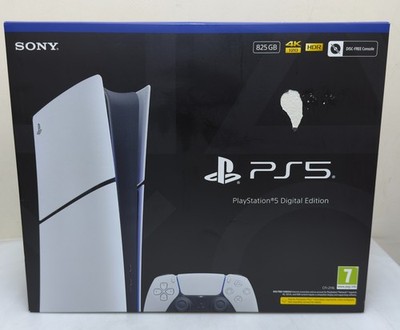 SONY PS5 SLIM DIGITAL EDITION PLAYSTATION 5 NEUESTES MODELL NEU FACTORY SEALED