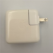 Genuine Apple 96W USB-C Power Adapter MacBook Pro Charger A2166 OEM - White