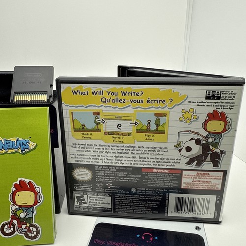 SCRIBBLENAUTS (NINTENDO DS GAME~USA GAME~RATED E 10) - Picture 2 of 2