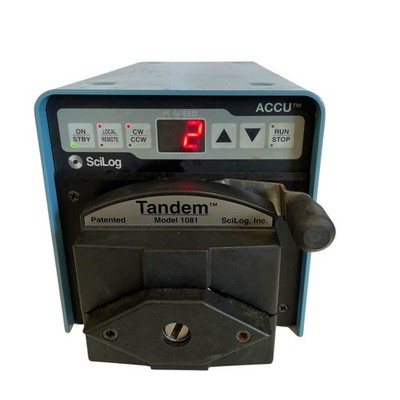 SciLog ACCU Tandem 1081 High Precision Digital Peristaltic Pump Made in USA