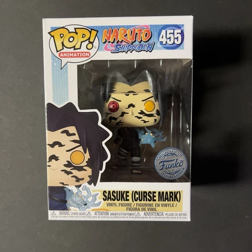 Funko Pop! Animation Naruto Shippuden Sasuke Curse Mark SE #455 Vinyl Figure