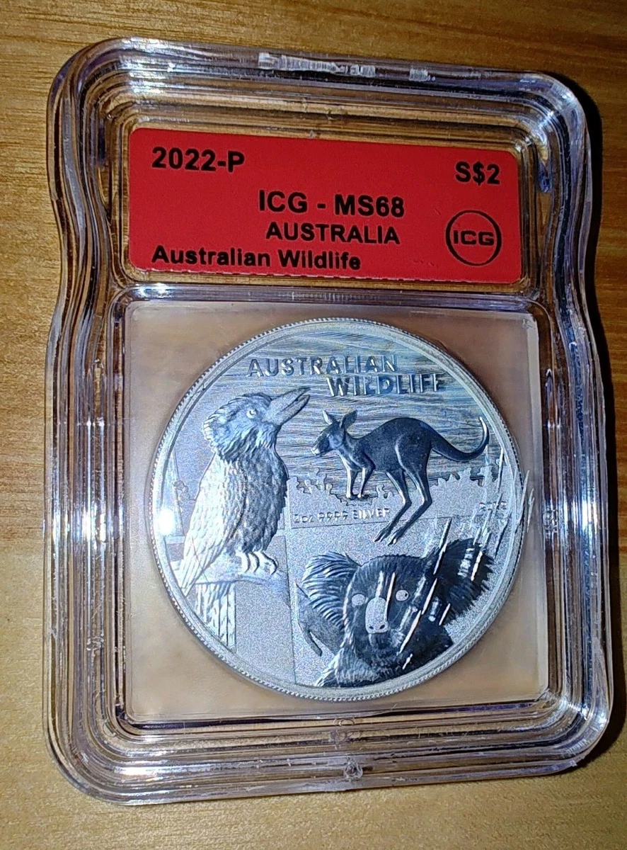 Australian Kookaburra 2 oz Precious Metal Content per Unit Silver