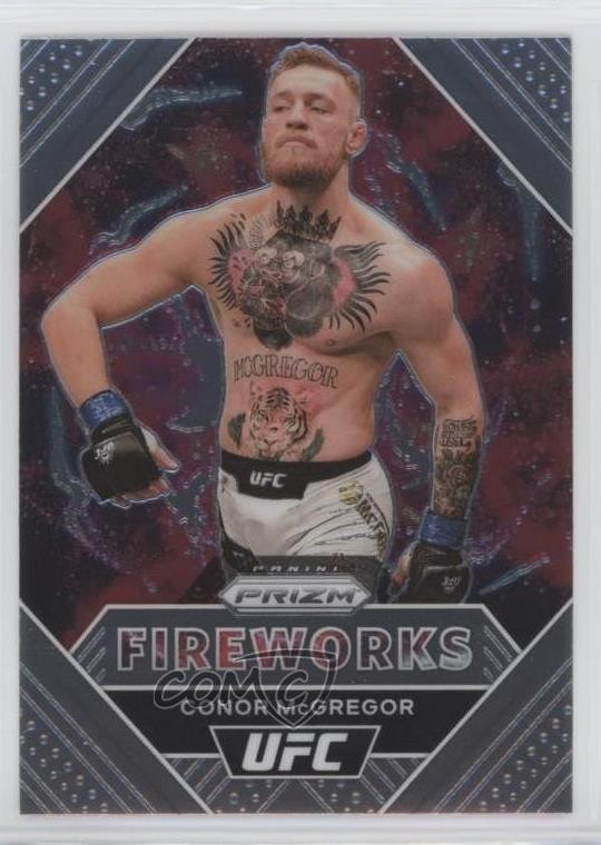 2021 Panini Prizm UFC Fireworks Conor McGregor #1 0l7t