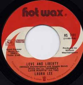 Laura Lee - Love And Liberty / I Don't Want Nothing Old But Money - - G8100z