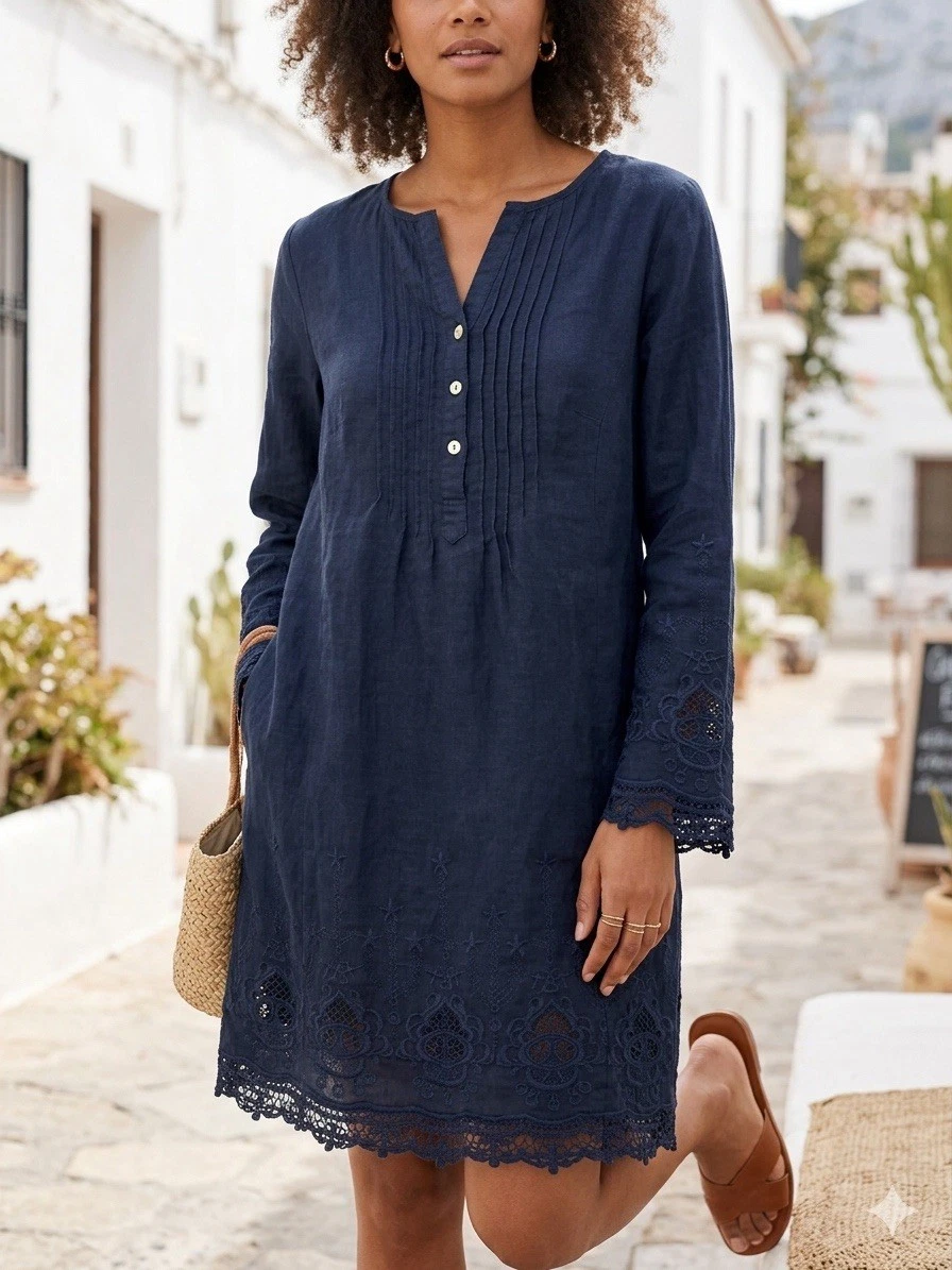 malvin linen dress Clothing for Women for sale MALVIN Pink 100% Linen Dress