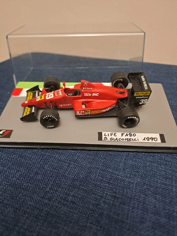 F1 Life L190 Judd V8 F1 Engines GP  1990 Giacomelli, KIT 1:43 - Immagine 3 di 4