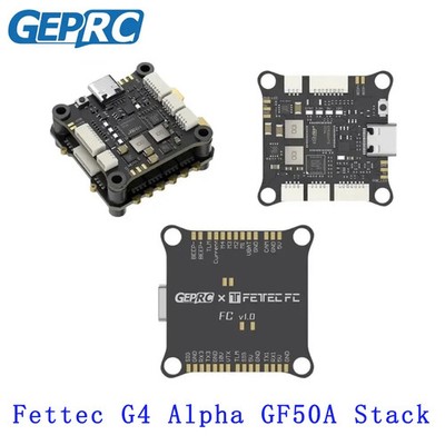 GEPRC Fettec G4 Alpha GF50A RC Stack G473 Flight Controller FETTEC S2M Dshot240